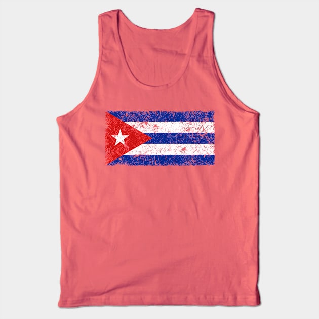 Cuba Vintage Tank Top by Nikokosmos